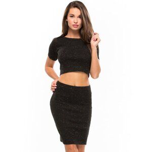 BRAND NEW - For Love & Lemons Snow Flurry Crop Top